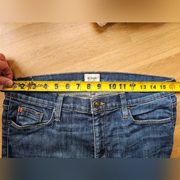 Hudson NICO MIDRISE SUPER SKINNY WM407DMS , cut 9957 size 30 EUC - Picture 11 of 12